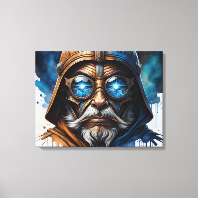 homme de science-fiction canvastryck (Framsida)