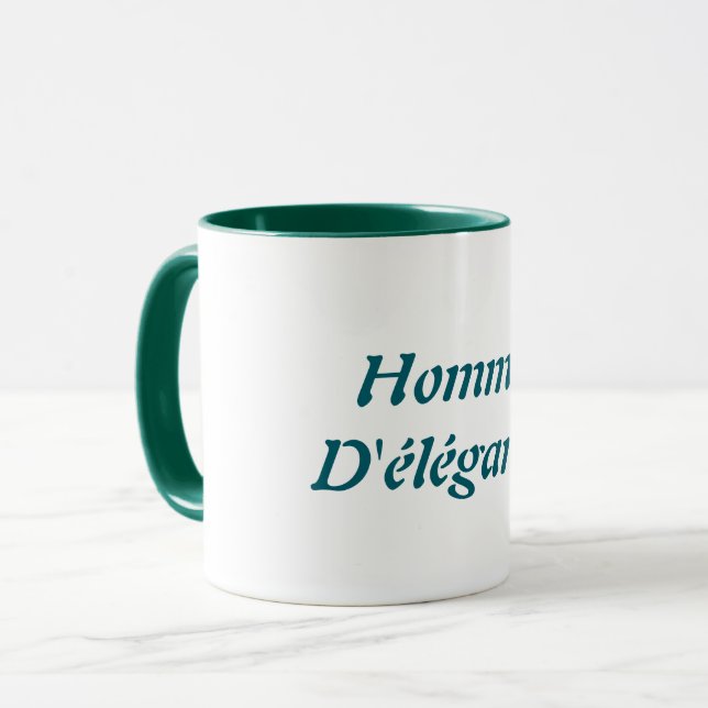 Homme D'élégance Mugg (Framsida vänster)