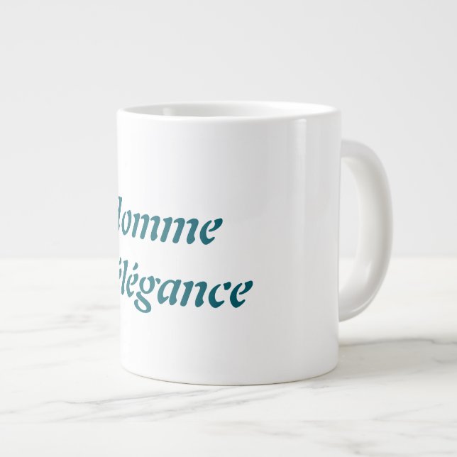 Homme D'élégance Specialty Mugg Jumbo Mugg (Framsida höger)