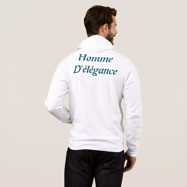 Homme D'élégance T-Shirt (Hel baksida)