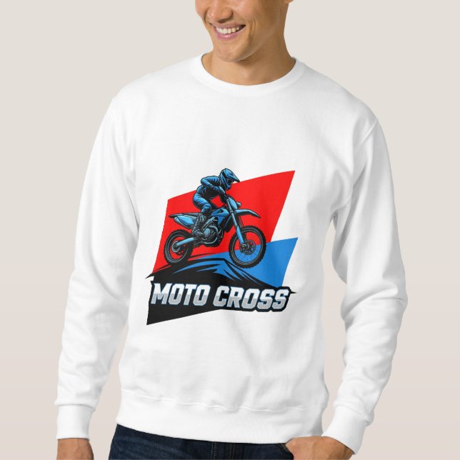 HOMME MOTOCROSS LÅNG ÄRMAD TRÖJA (Framsida)