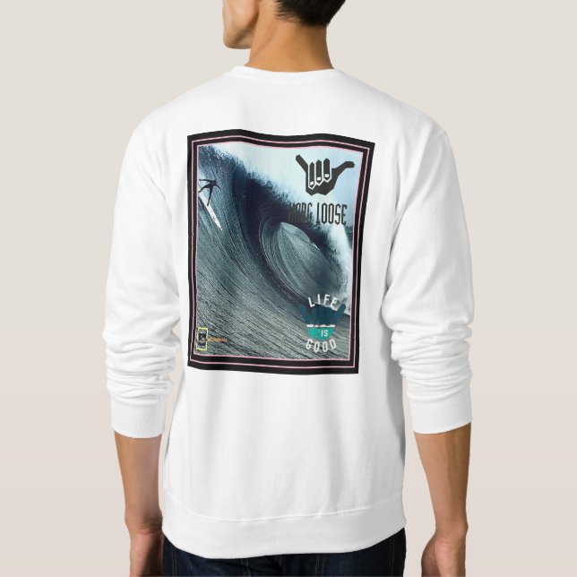HOMME SURF LÅNG ÄRMAD TRÖJA (Baksida)