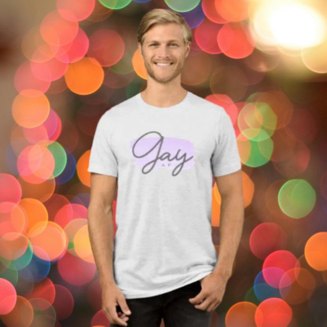 Homo AF Lavendel T Shirt (Skapare uppladdad)