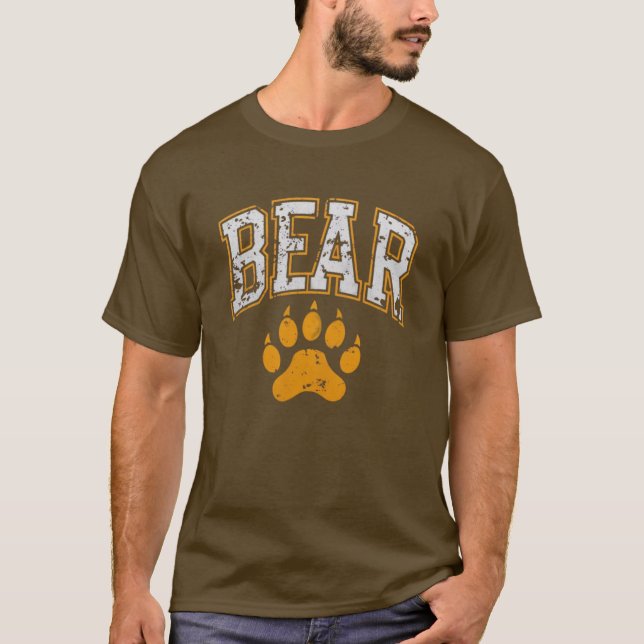 Homo Björn Pride Färger Björn Tass T Shirt (Framsida)