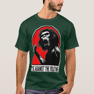 Homo Erectus Rage mot Routine T Shirt