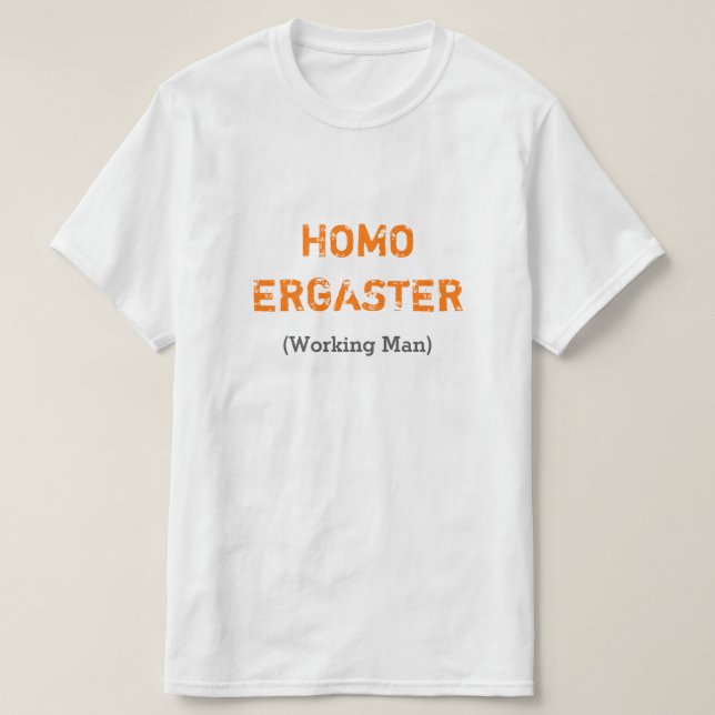 HOMO ERGASTER (den funktionsdugliga manen) Tröja (Design framsida)