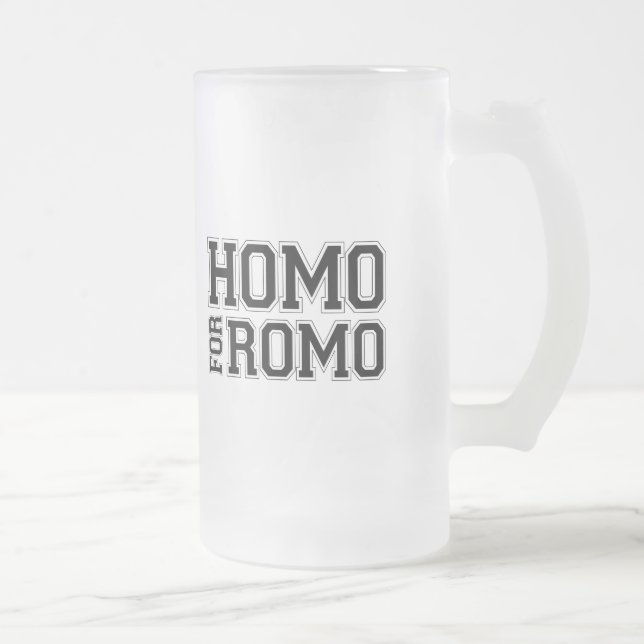 Homo för Romo Frostat Ölglas (Höger)
