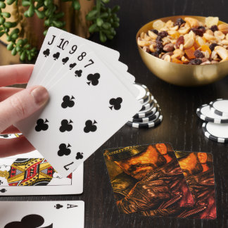 Homo läderpappa 1970-talets Biker Pokerlek - Anpas Casinokort