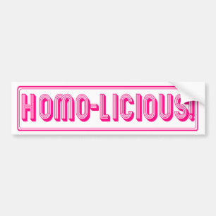 Homo-Licious Bildekal