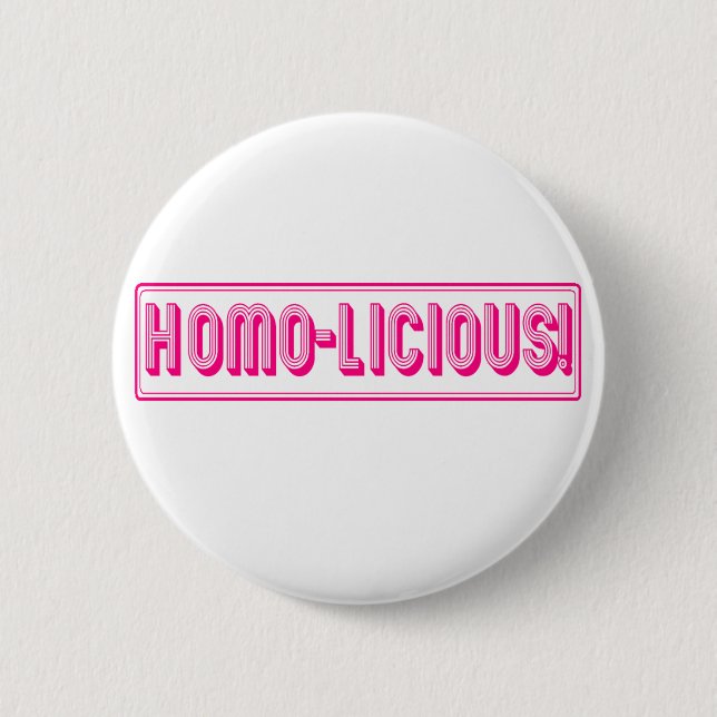 Homo-Licious! Knapp (Framsida)