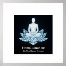 Homo Luminous Affisch
