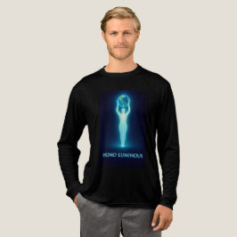 Homo Luminous - The Light Bringer Men's Bella Long T Shirt