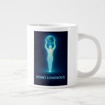 Homo Luminous The Light Bringer Morningmugg jumbo