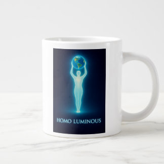 Homo Luminous The Light Bringer Morningmugg jumbo Mugg