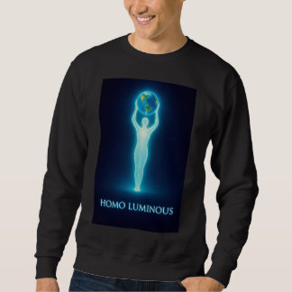 Homo Luminous - The Light Bringer Tröja Herr Lång Ärmad Tröja