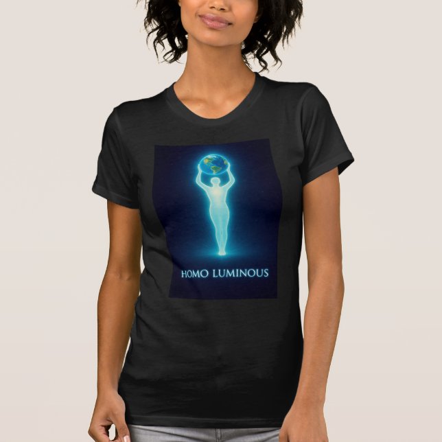 Homo Luminous - The Light Bringer Women Bella Tee (Framsida)