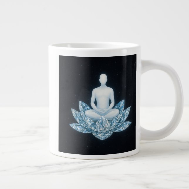 Homo Luminous The Next Human Evolution Mug Jumbo Jumbo Mugg (Höger)