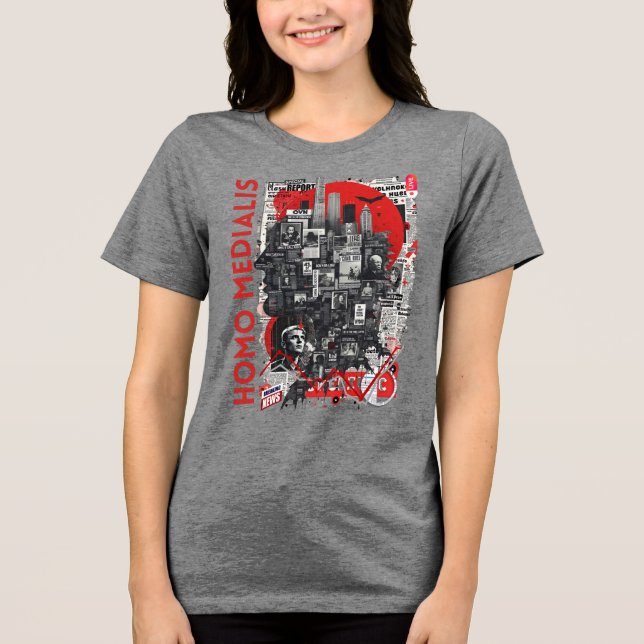 Homo Medialis T Shirt (Framsida)