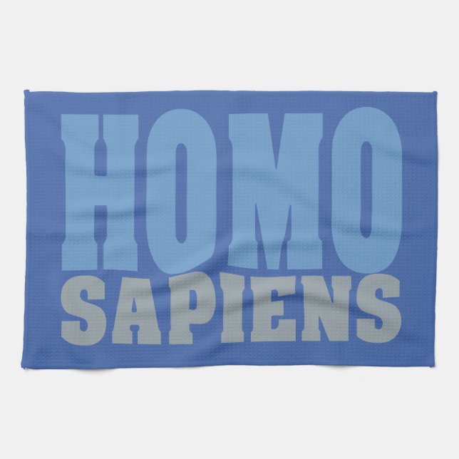 HOMO SAPIENS anpassningsbar handdukar (Horisontell)