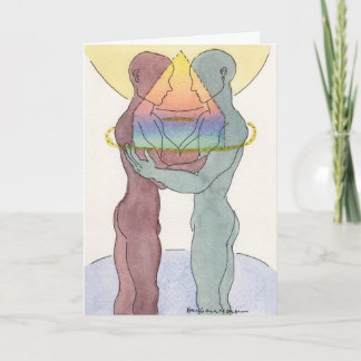 Homoäktenskap- eller unionkort kort