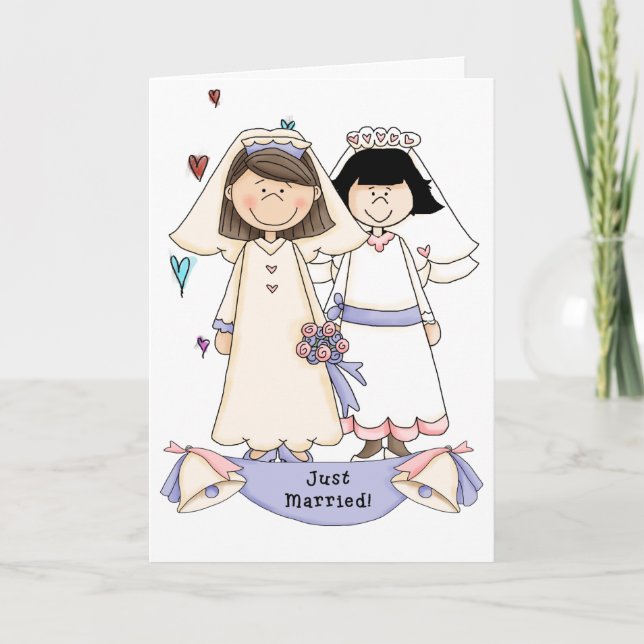 homoäktenskap kort (Framsida)