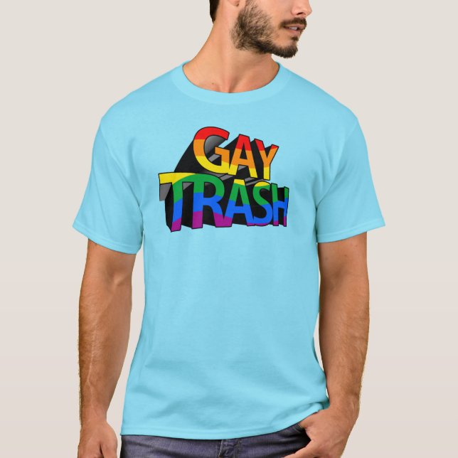 Homoavfall T Shirt (Framsida)