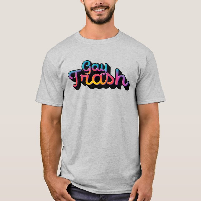 Homoavfall T Shirt (Framsida)