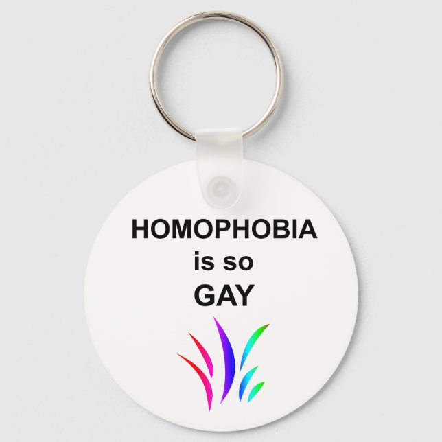 Homofobi är så Gay Nyckelring (Framsida)