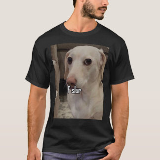 homofobisk hund av slur! Klassisk T-Shirt
