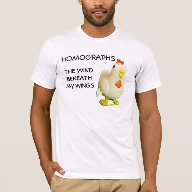 Homografer-Vind eller Vind? Tee Shirt (Framsida)