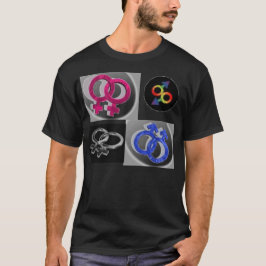 Homophobes är glad t shirt