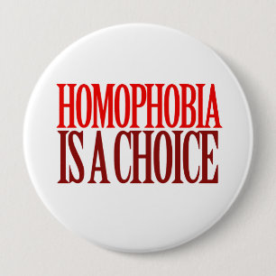 HOMOPHOBIA ÄR ETT PRIMAT KNAPP
