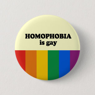 Homophobia är glad knapp