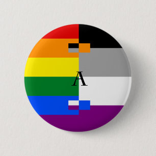 Homoromantic klämmer fast den Asexual Knapp