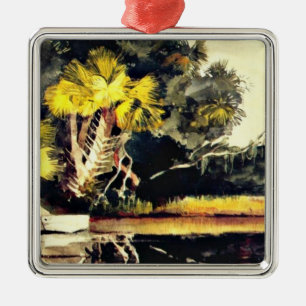Homosassa, Jungle (Florida), Winslow Homer Julgransprydnad Metall