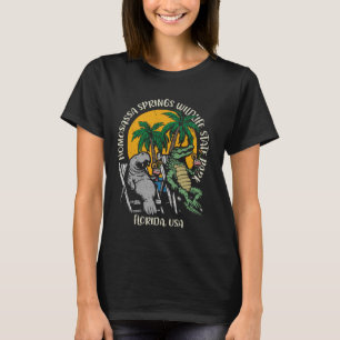 Homosassa Vår Wildlife State Park Florida Desi T Shirt
