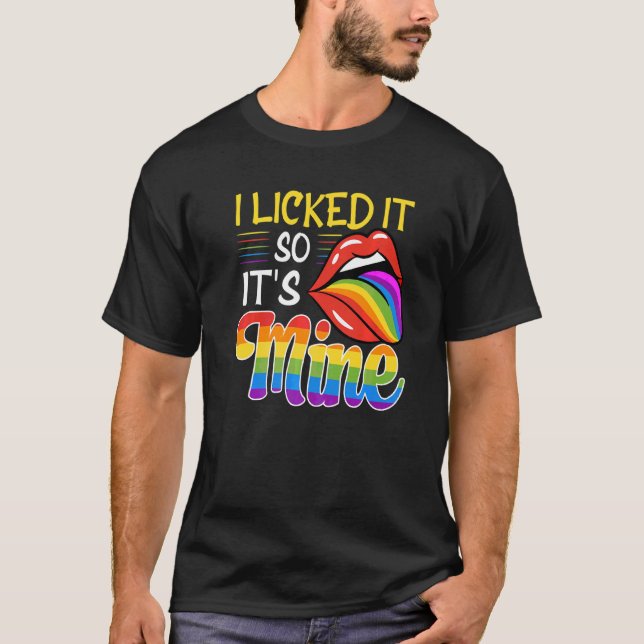 Homosexual Lgbtq Colorful Pride Rainbow Lgbt T Shirt (Framsida)