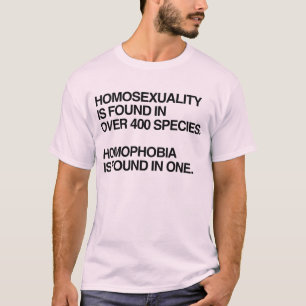 HOMOSEXUALITET FINNS I 400 ARTIKLAR T-Shirt