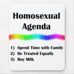 Homosexuell dagordning musmatta