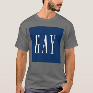homosexuell present t shirt