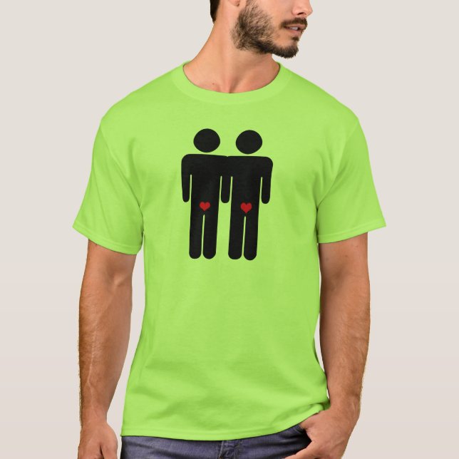 Homosexuella älskande t shirt (Framsida)