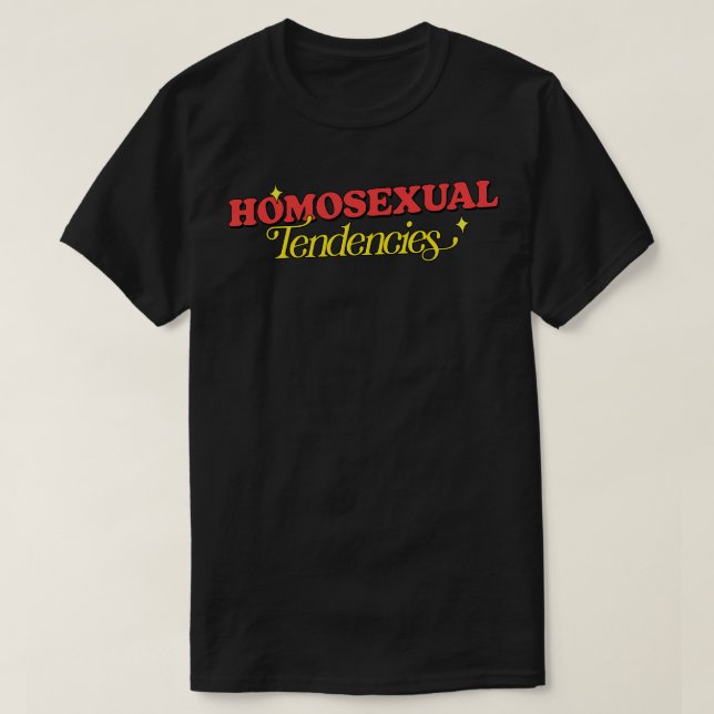 Homosexuella anlag t shirt (Design framsida)