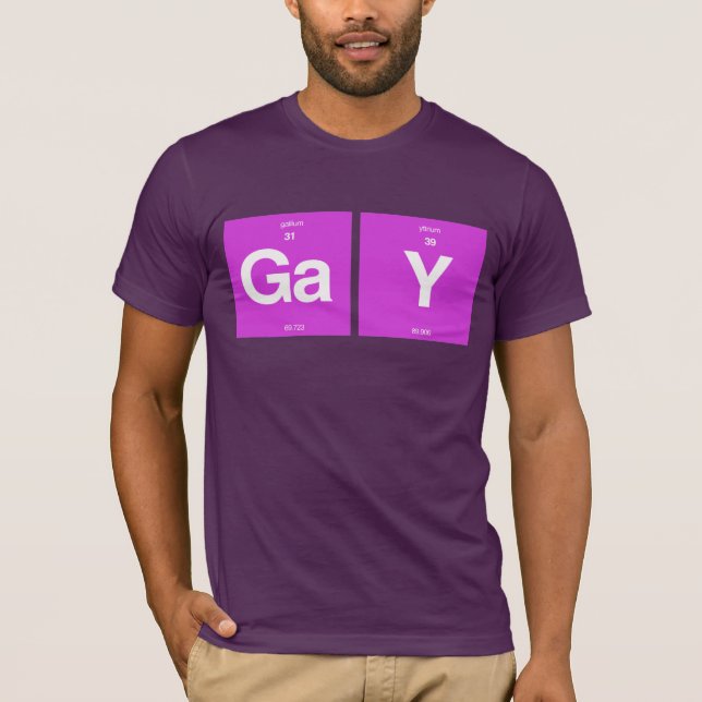 HOMOSEXUELLA ELEMENT T SHIRT (Framsida)
