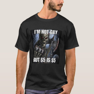 Homosexuella tendenser Gay Funny Cringe Hard Skele T Shirt