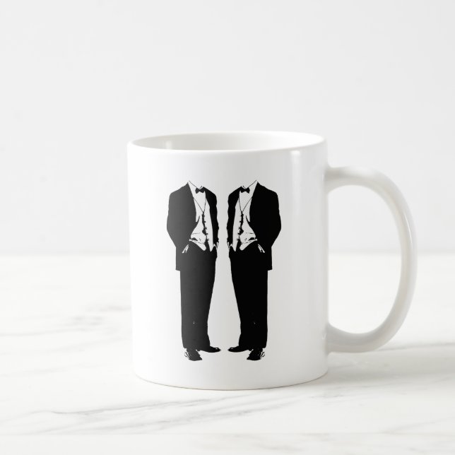 Homosexuellt äktenskap kaffemugg (Höger)