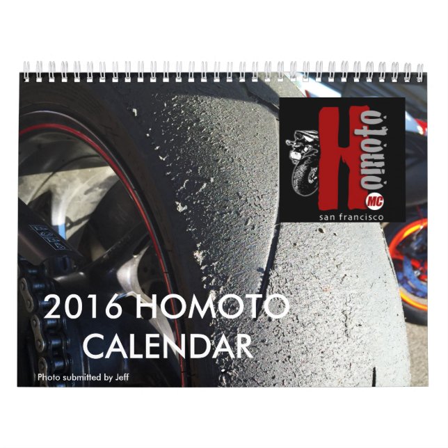 Homoto 2016 kalender (Omslag)