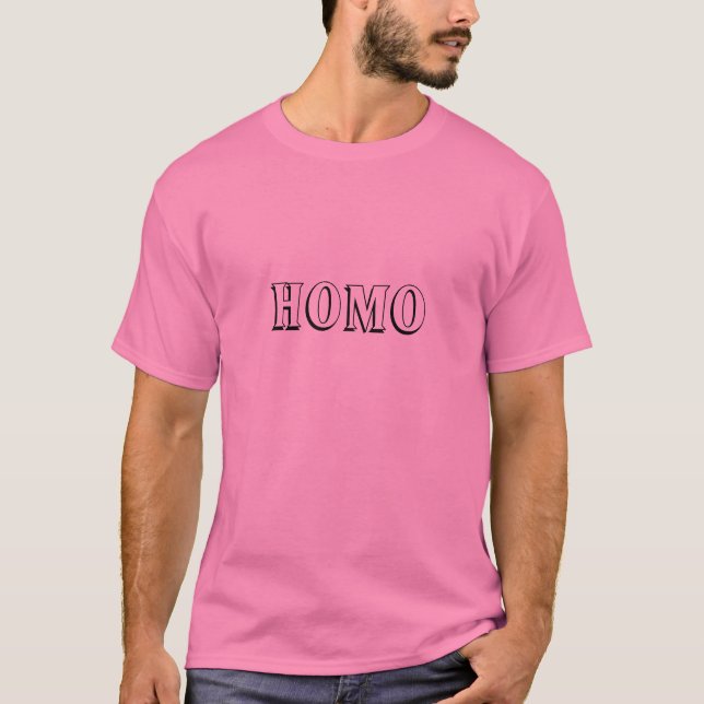 HomoTshirt T Shirt (Framsida)