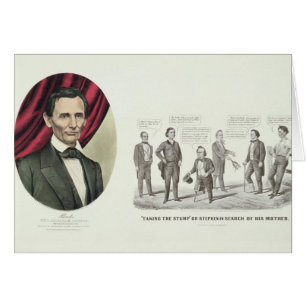 Hon. Abraham Lincoln Hälsningskort