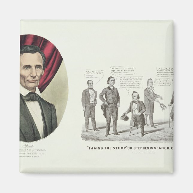 Hon. Abraham Lincoln Magnet (Framsidan)
