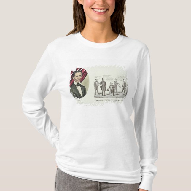 Hon. Abraham Lincoln Tee Shirt (Framsida)